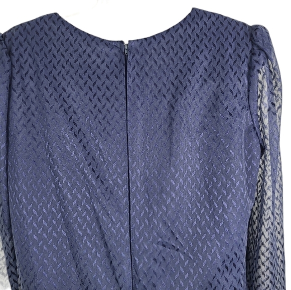 Vintage California Looks Blue Dress‎ size 14 - Picture 4 of 7